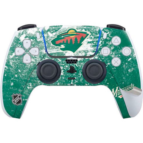 NHL Minnesota Wild Frozen PS5 Pro Disk Bundle Skin