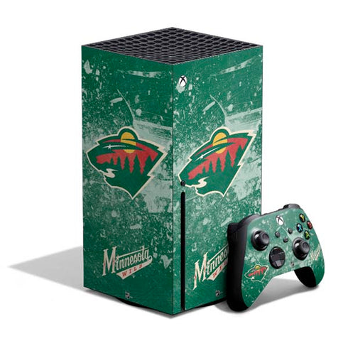 NHL Minnesota Wild Frozen Xbox Series X Skins