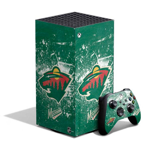 NHL Minnesota Wild Frozen XBox Series X Digital Edition Bundle Skin