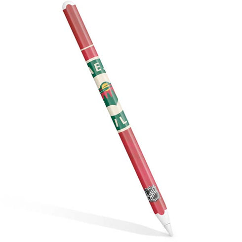 NHL Minnesota Wild Home Jersey Apple Pencil (2nd Gen 2019) Skin