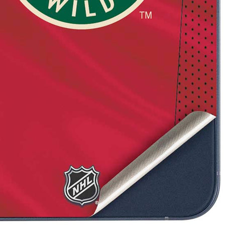 NHL Minnesota Wild Home Jersey Galaxy A35 5G Skin