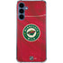 NHL Minnesota Wild Home Jersey Galaxy A55 5G Clear Case