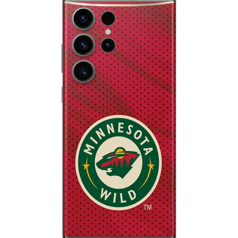 NHL Minnesota Wild Home Jersey Galaxy Skins