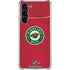 NHL Minnesota Wild Home Jersey Galaxy S24 FE Clear Case