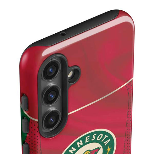 NHL Minnesota Wild Home Jersey Galaxy S25 Impact Case