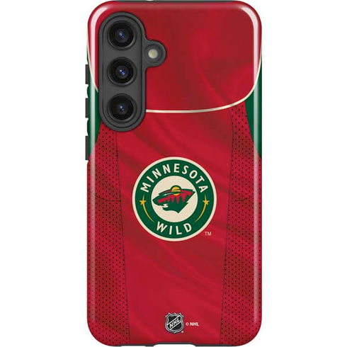 NHL Minnesota Wild Home Jersey Galaxy S25 Plus Impact Case