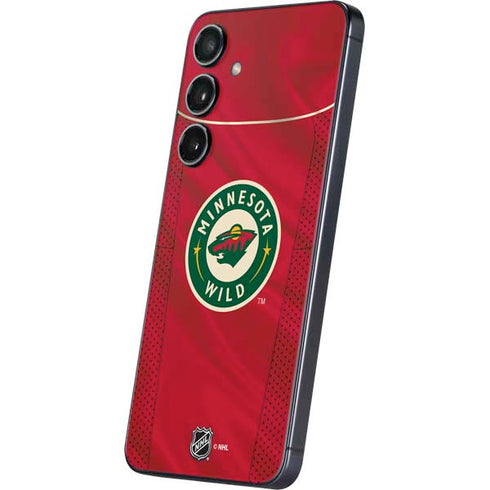 NHL Minnesota Wild Home Jersey Galaxy S24 Plus Skin