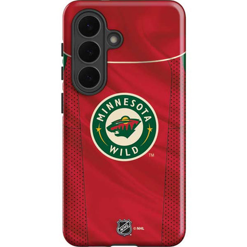 NHL Minnesota Wild Home Jersey Galaxy S26 Impact Case