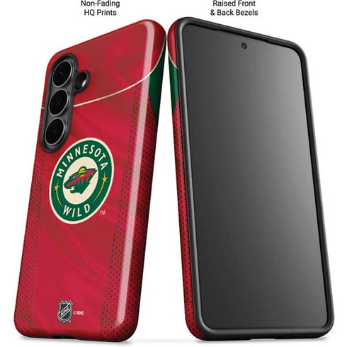 NHL Minnesota Wild Home Jersey Galaxy S26 Impact Case