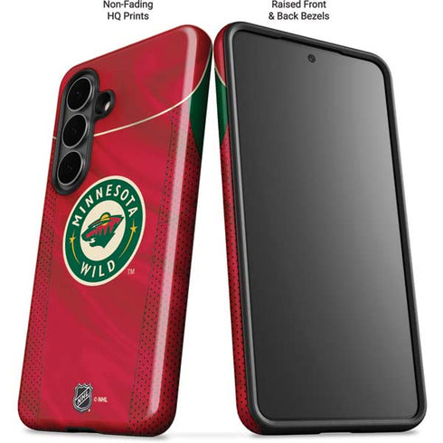 NHL Minnesota Wild Home Jersey Galaxy S26 Plus Impact Case