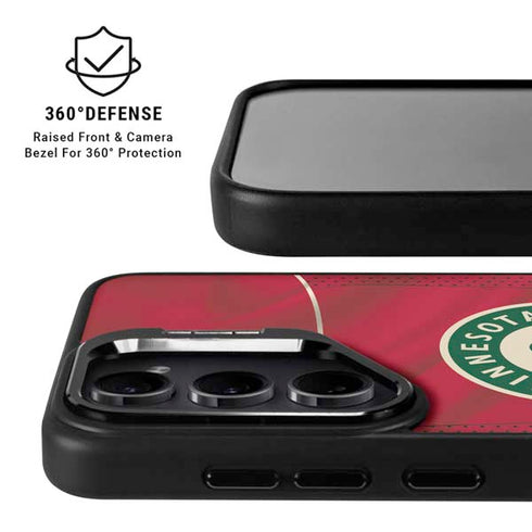 NHL Minnesota Wild Home Jersey Galaxy S26 Plus Kickstand Case