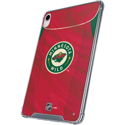 NHL Minnesota Wild Home Jersey iPad 11th Gen (2025) Clear Case