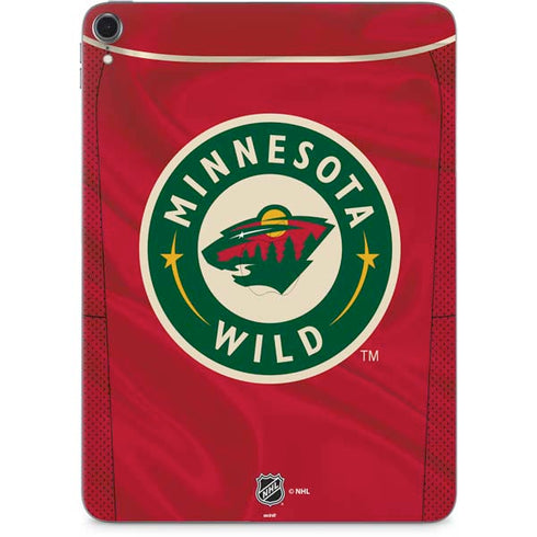 NHL Minnesota Wild Home Jersey Apple iPad Pro Skin