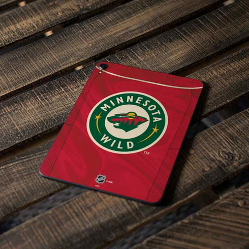 NHL Minnesota Wild Home Jersey Apple iPad Pro Skin