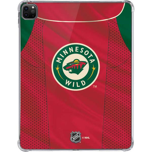 NHL Minnesota Wild Home Jersey iPad Pro 11in (2024) Clear Case