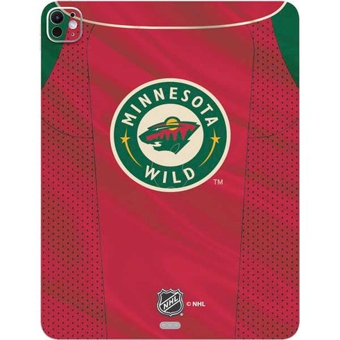 NHL Minnesota Wild Home Jersey iPad Pro 13in M4 (2024) Skin