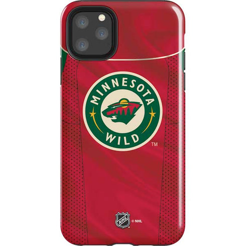 NHL Minnesota Wild Home Jersey iPhone Cases
