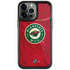 NHL Minnesota Wild Home Jersey iPhone Cases