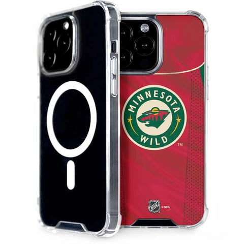 NHL Minnesota Wild Home Jersey iPhone Cases
