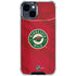 NHL Minnesota Wild Home Jersey iPhone 15 Clear Case