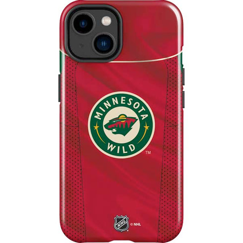NHL Minnesota Wild Home Jersey iPhone 15 Impact Case