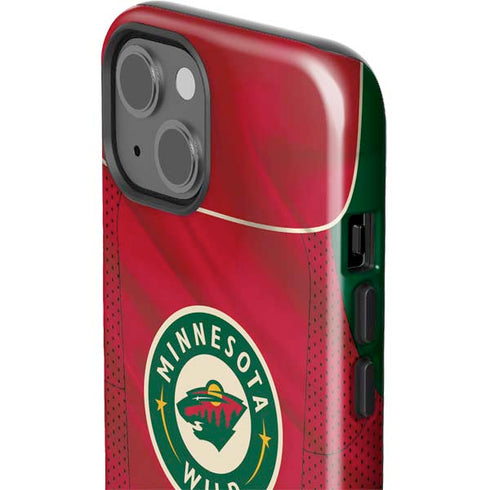 NHL Minnesota Wild Home Jersey iPhone 15 Impact Case