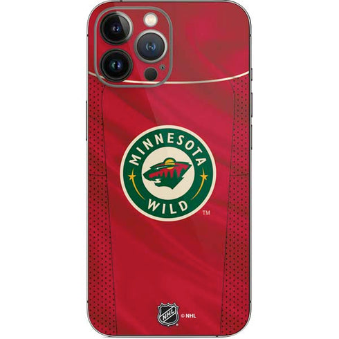 NHL Minnesota Wild Home Jersey iPhone 15 Pro Max Skin
