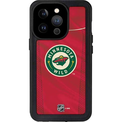 NHL Minnesota Wild Home Jersey iPhone 15 Pro Waterproof Case