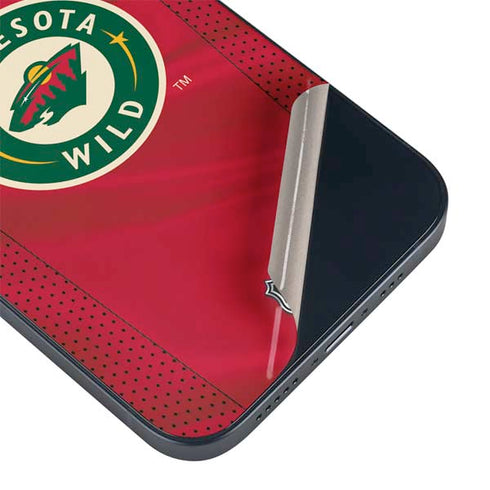 NHL Minnesota Wild Home Jersey iPhone 15 Skin