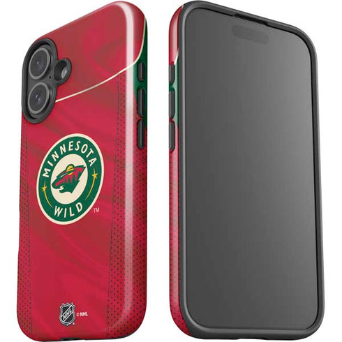 NHL Minnesota Wild Home Jersey iPhone 16 Impact Case