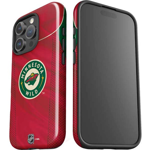 NHL Minnesota Wild Home Jersey iPhone 16 Pro Impact Case