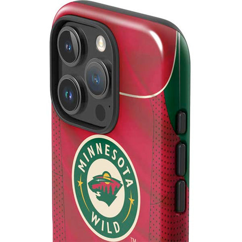 NHL Minnesota Wild Home Jersey iPhone 16 Pro Max Impact Case