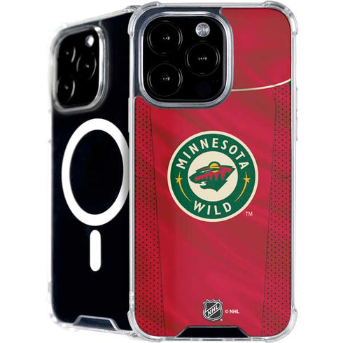 NHL Minnesota Wild Home Jersey iPhone 16 Pro Max MagSafe Case