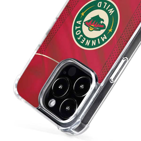 NHL Minnesota Wild Home Jersey iPhone 16 Pro Max MagSafe Case