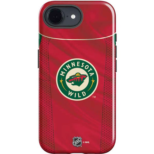 NHL Minnesota Wild Home Jersey iPhone 16e Impact Case