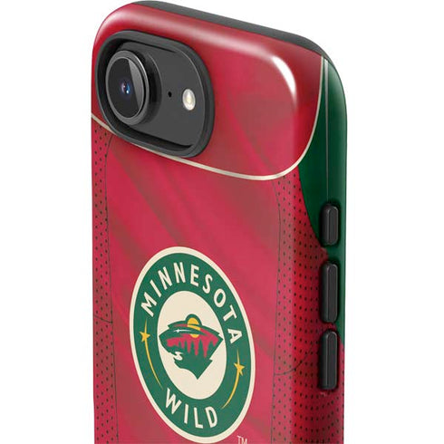 NHL Minnesota Wild Home Jersey iPhone 16e Impact Case