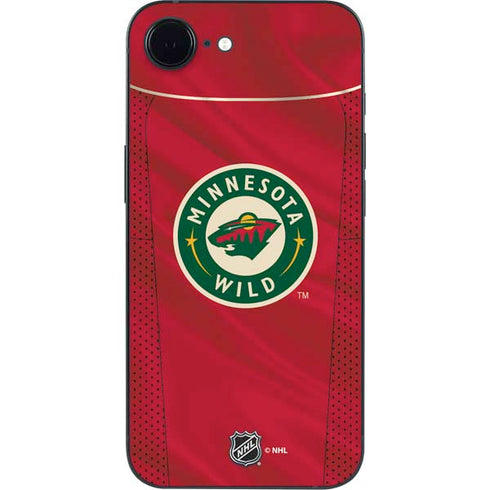 NHL Minnesota Wild Home Jersey iPhone 16e Skin