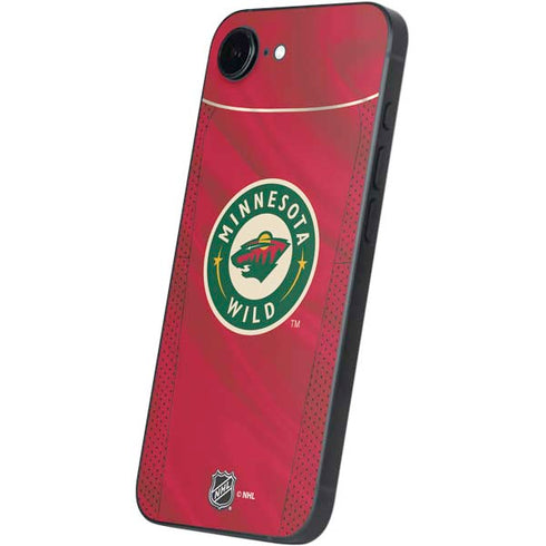 NHL Minnesota Wild Home Jersey iPhone 16e Skin
