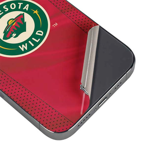 NHL Minnesota Wild Home Jersey iPhone 16e Skin