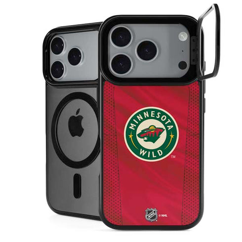 NHL Minnesota Wild Home Jersey iPhone 18 Pro Kickstand Case