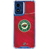 NHL Minnesota Wild Home Jersey Moto G 5G (2024) Clear Case