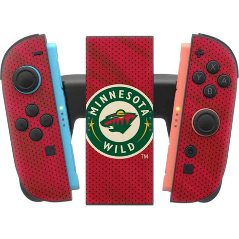 NHL Minnesota Wild Home Jersey Nintendo Switch 2 (2025) Joy-Con Controller Skin