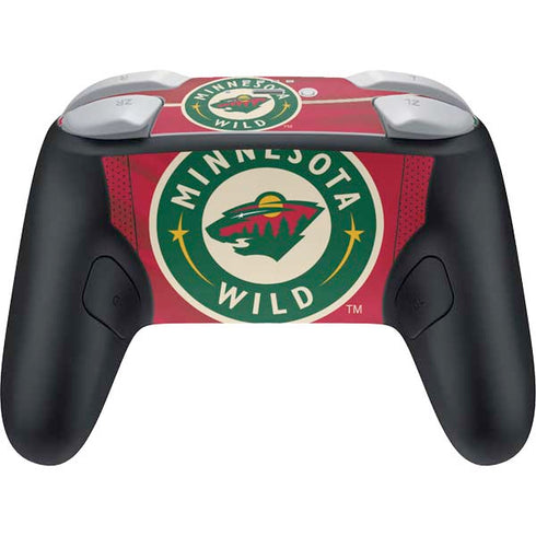 NHL Minnesota Wild Home Jersey Nintendo Switch 2 (2025) Pro Controller Skin