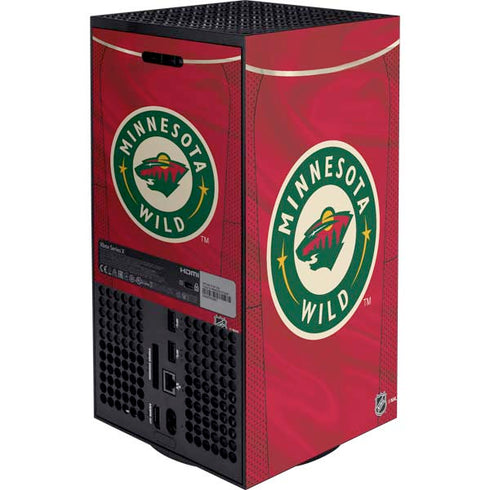 NHL Minnesota Wild Home Jersey Xbox Series X Bundle Skin