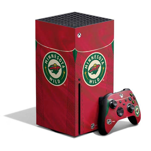 NHL Minnesota Wild Home Jersey Xbox Series X Skins