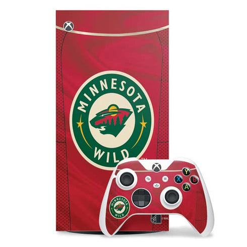 NHL Minnesota Wild Home Jersey Xbox Series X Skins