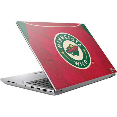 NHL Minnesota Wild Home Jersey HP ZBook Fury 16 G10 Skin