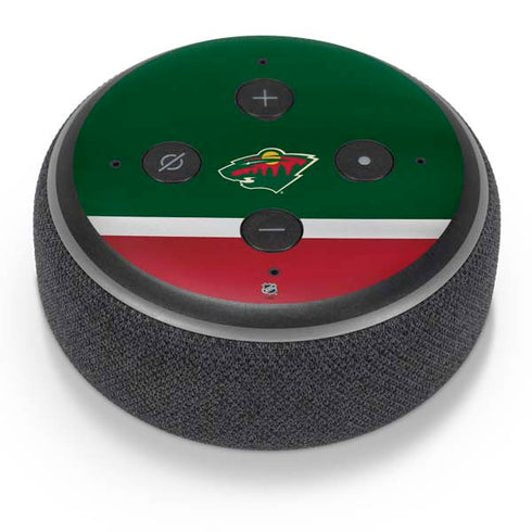 NHL Minnesota Wild Jersey Amazon Echo Dot Skin