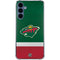 NHL Minnesota Wild Jersey Galaxy A35 5G Clear Case
