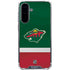 NHL Minnesota Wild Jersey Galaxy A36 5G Clear Case